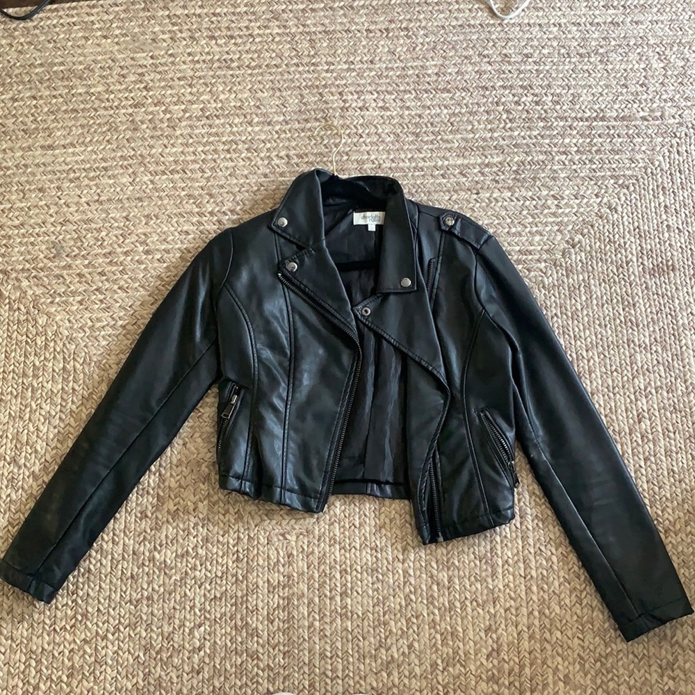 Classic Black Leather Jacket